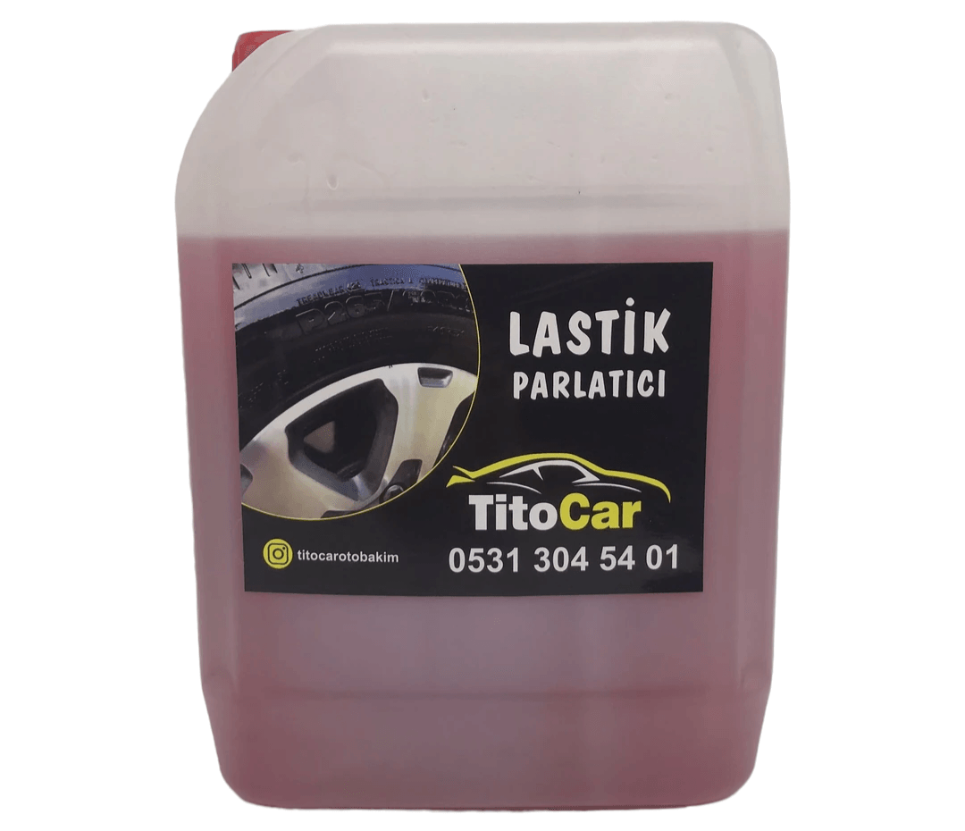 TitoCar Lastik Parlatıcı Sıvı 5 Litre 