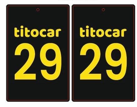 TitoCar 29 Plaka Bubble Gum Asma Koku