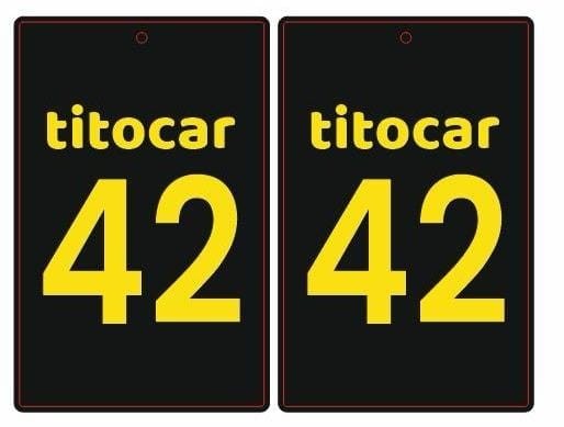 TitoCar 42 Plaka Bubble Gum Asma Koku 