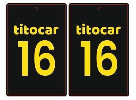 TitoCar 16 Plaka Bubble Gum Asma Koku