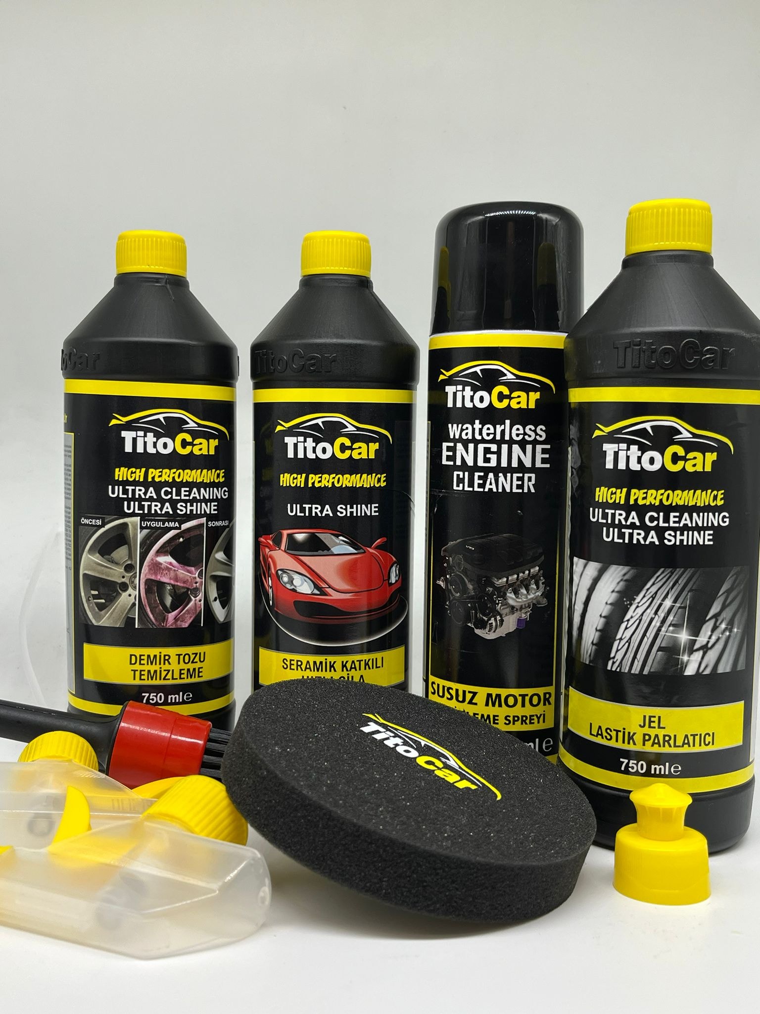 TitoCar Pro Temizlik & Parlatma Kiti