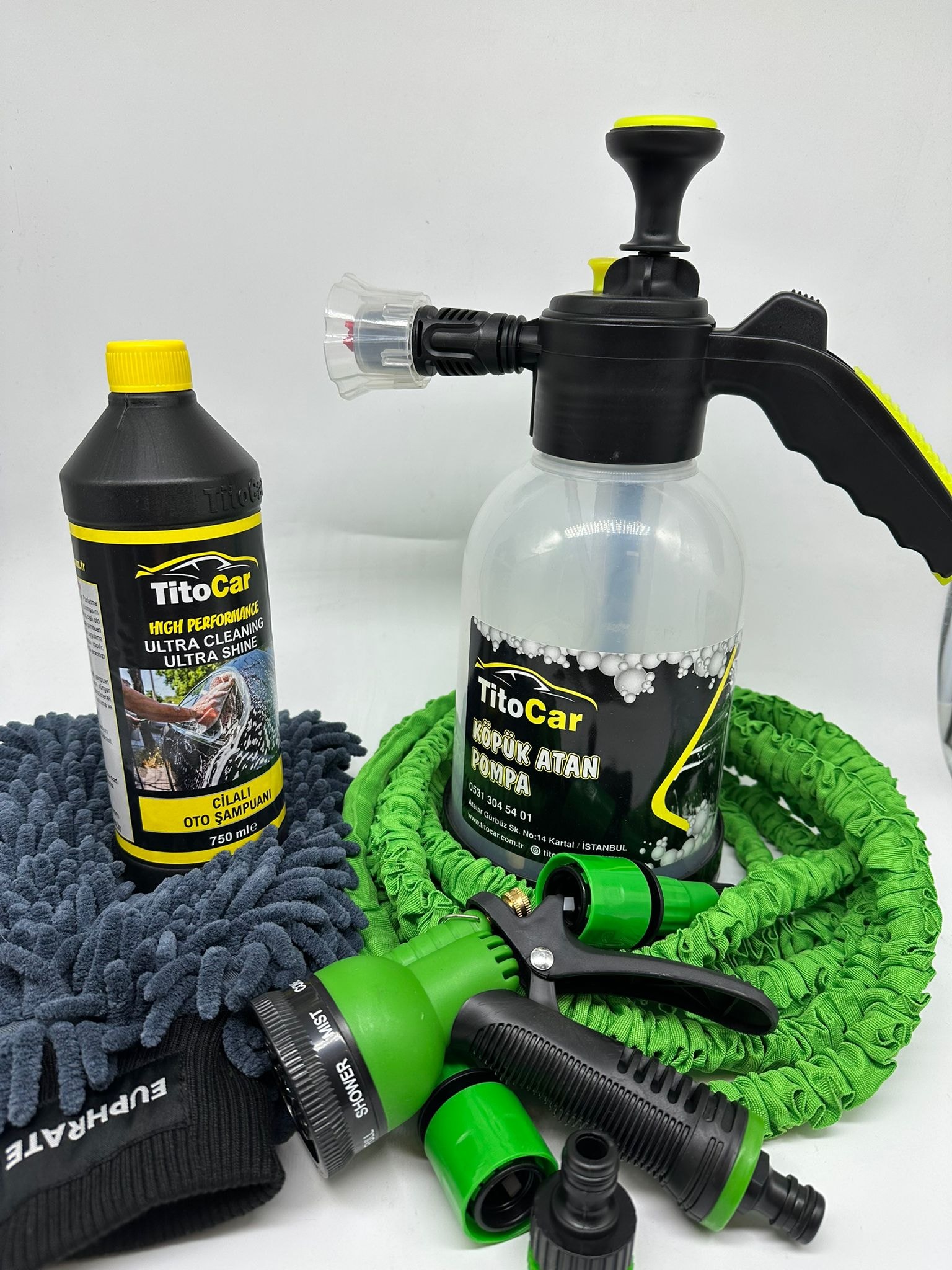 TitoCar Köpük Show Araç Yıkama Kiti