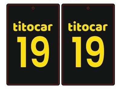 TitoCar 19 Plaka Bubble Gum Asma Koku 
