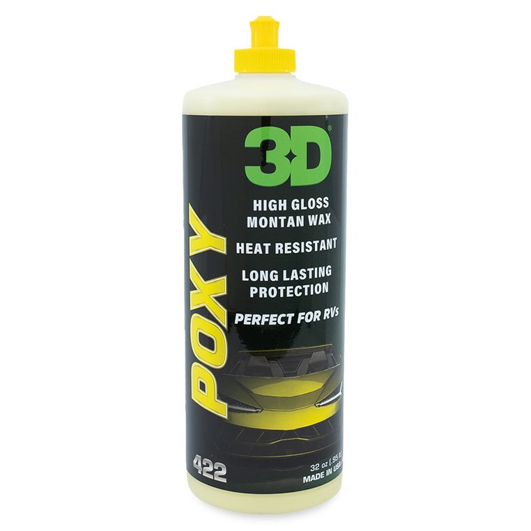 3D Poxy High Glos Montan Wax - Cila & Boya Koruma 946 ml