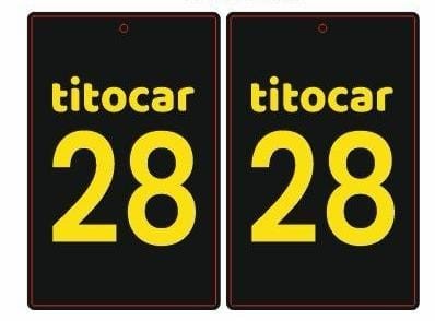 TitoCar 28 Plaka Bubble Gum Asma Koku 