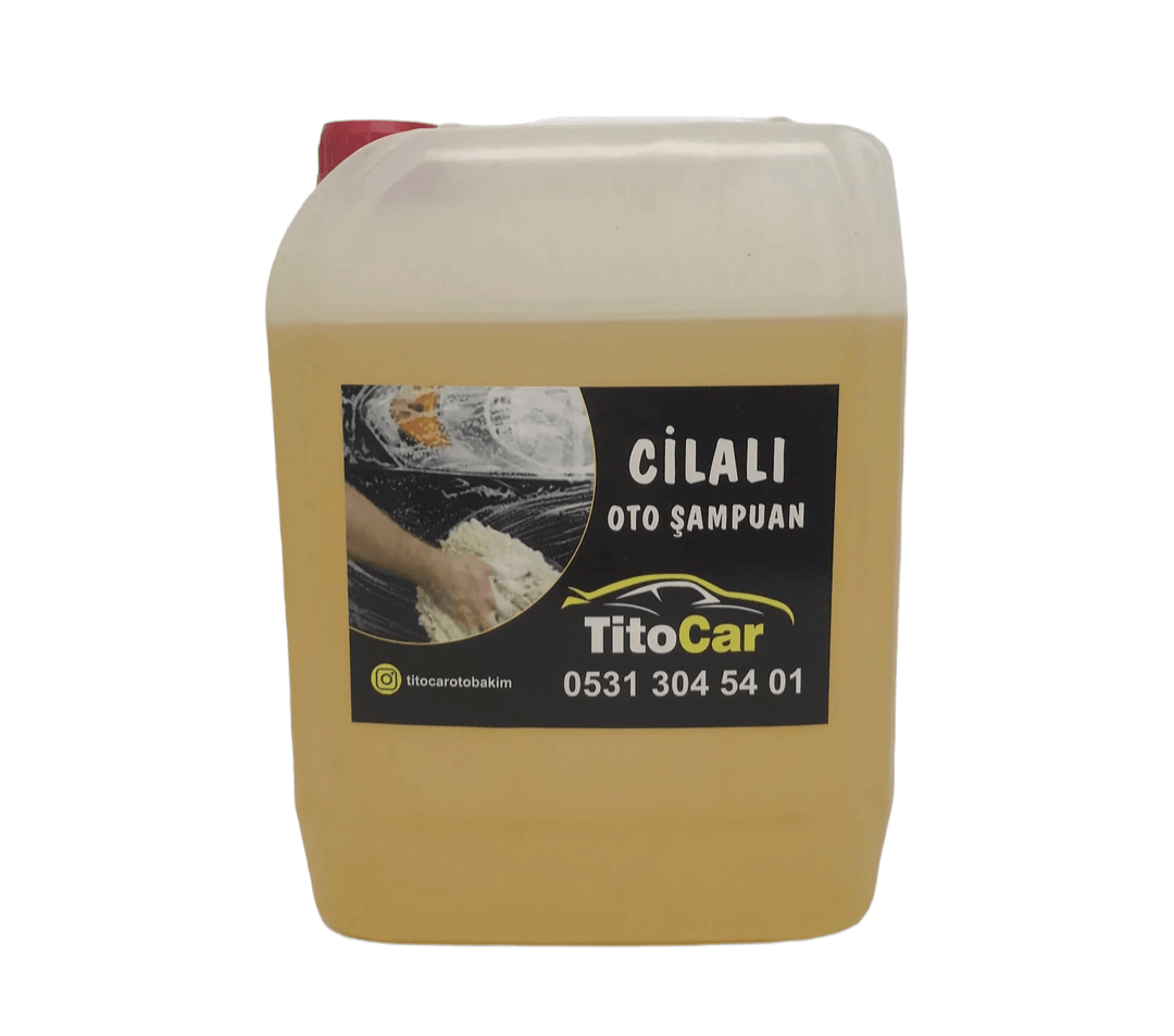 TitoCar Cilalı Oto Şampuan 5 Litre 