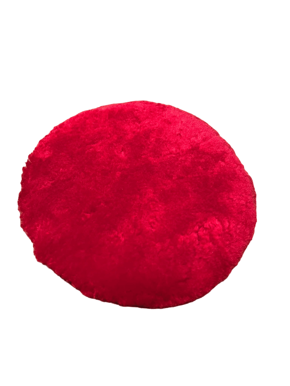 3D Kuzu Postu Pasta Keçesi Kırmızı 160mm