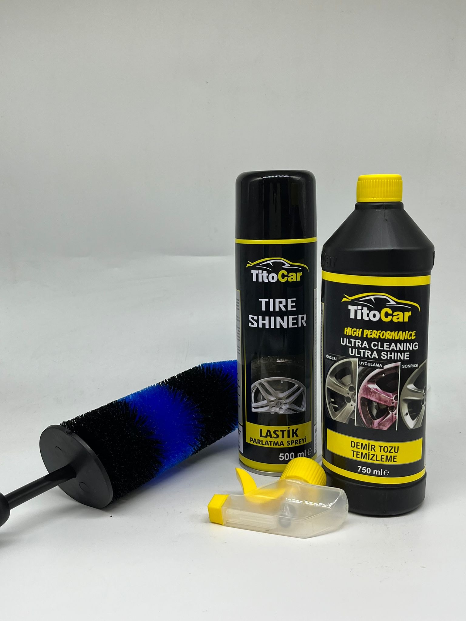 TitoCar Lastik & Jant Detailing Set