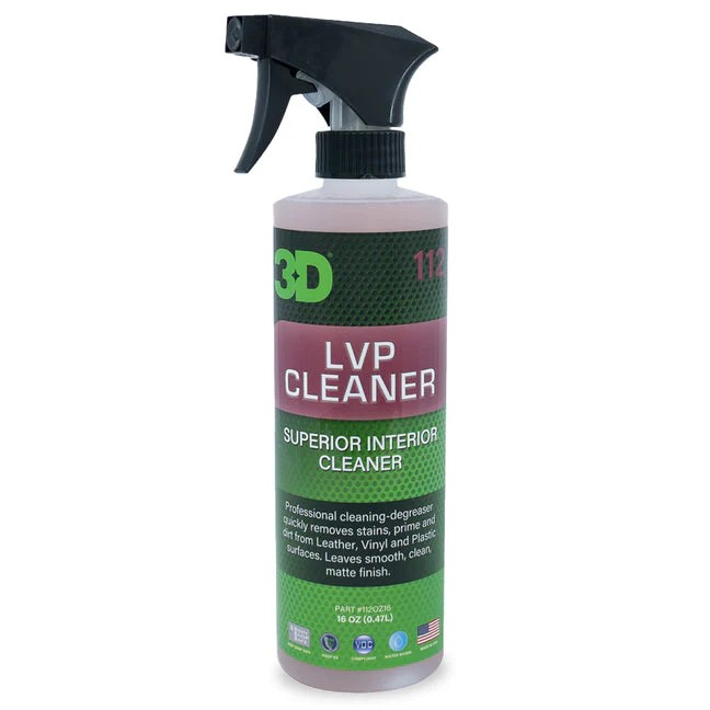 3D 112 Lvp Cleaner - Deri Vinil Ve Plastik Temizleyici&Onarıcı 473ml