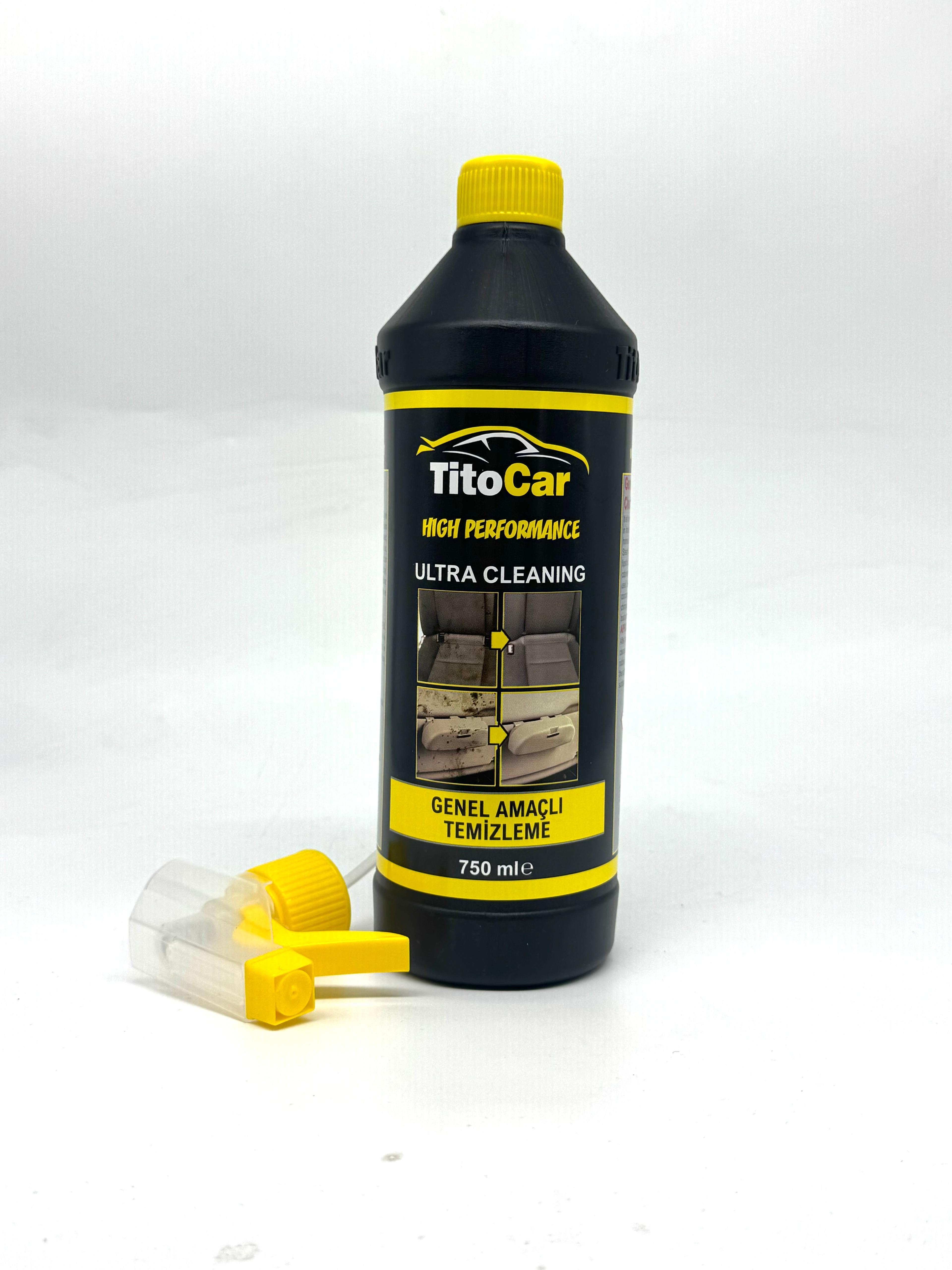 TitoCar Genel Amaçlı Temizleme (Detay İlacı) Sıvısı 750 ml