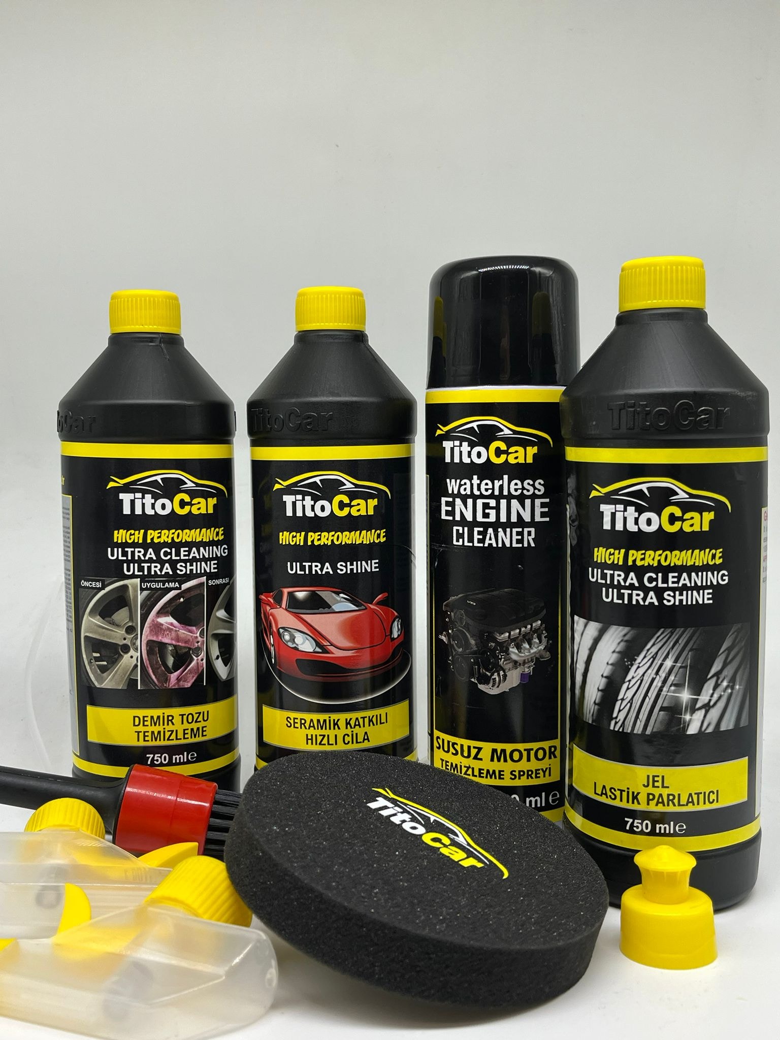 TitoCar Pro Temizlik & Parlatma Kiti