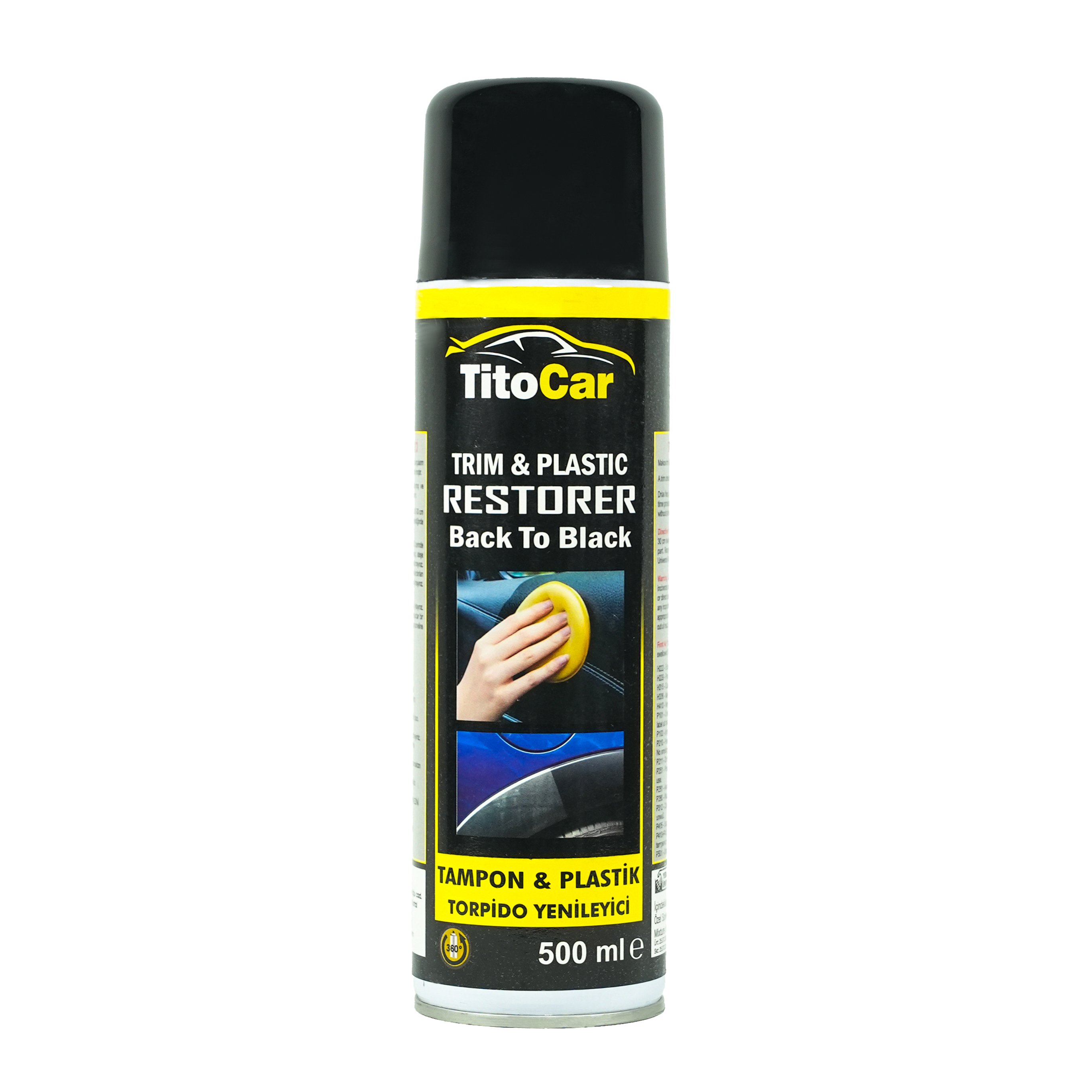 TitoCar Tampon&Plastik Yenileme Spreyi 500 ml