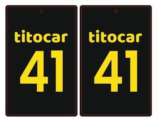 TitoCar 41 Plaka Bubble Gum Asma Koku