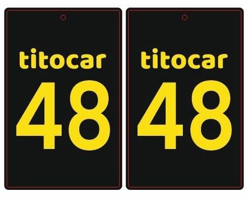TitoCar 48 Plaka Bubble Gum Asma Koku