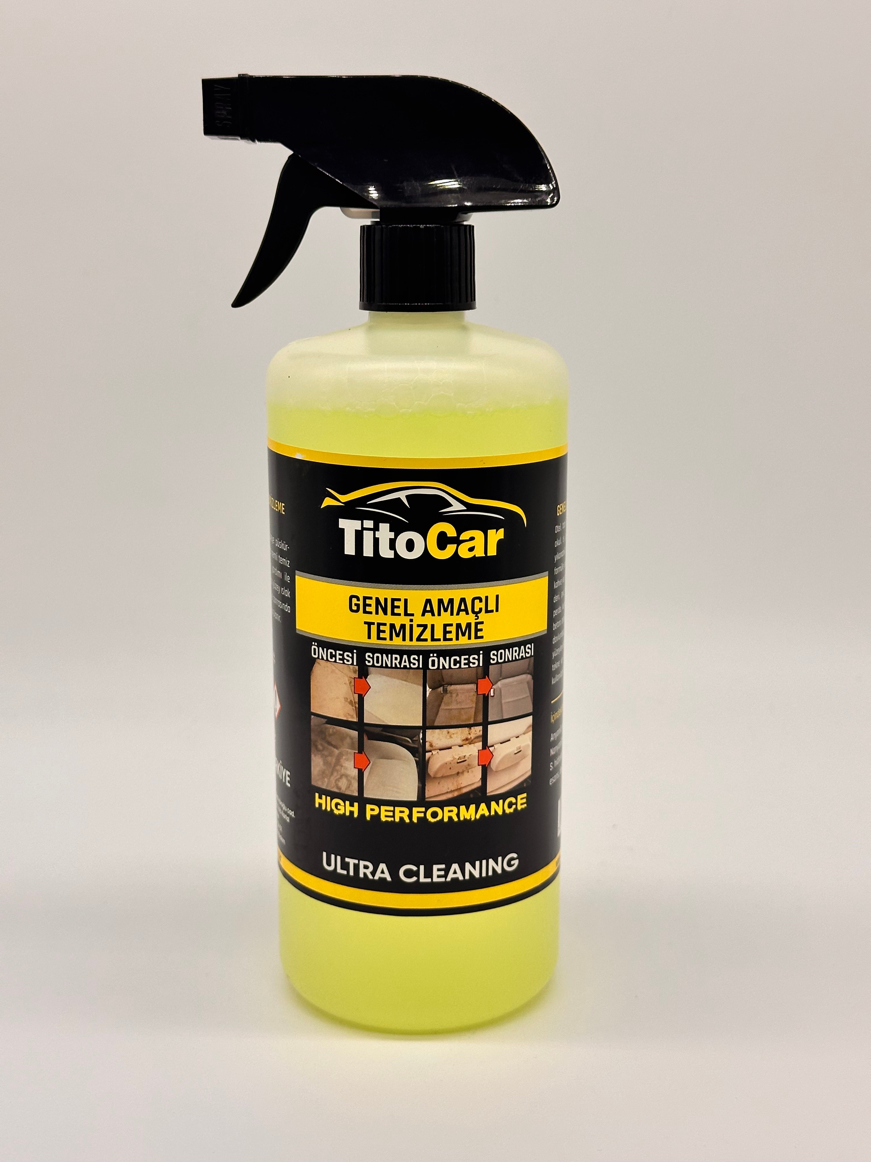 TitoCar Genel Amaçlı Temizleme (Detay İlacı) Sıvısı 750 ml
