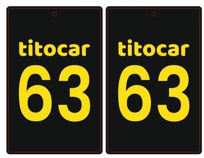 TitoCar 63 Plaka Bubble Gum Asma Koku 
