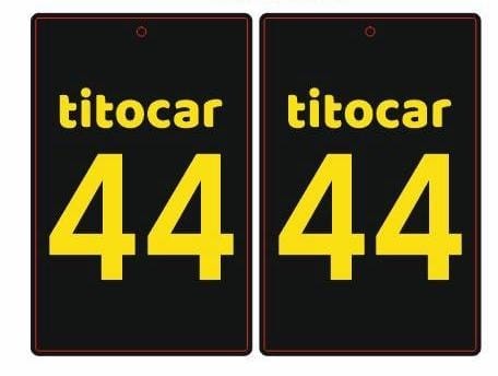 TitoCar 44 Plaka Bubble Gum Asma Koku