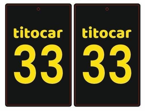 TitoCar 33 Plaka Bubble Gum Asma Koku