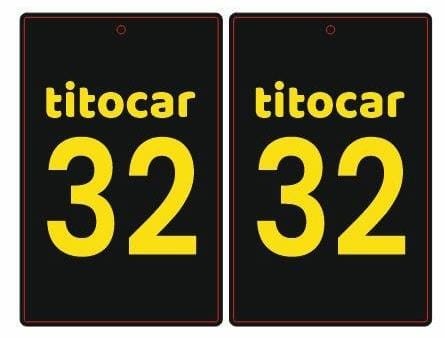 TitoCar 32 Plaka Bubble Gum Asma Koku
