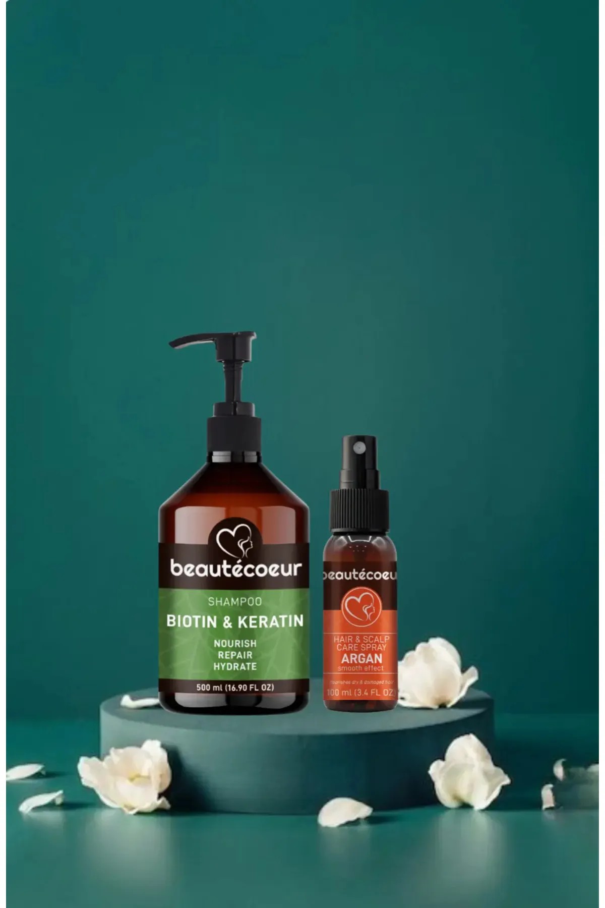Biotin Keratin Şampuan ve Saç Bakım Spreyi Seti