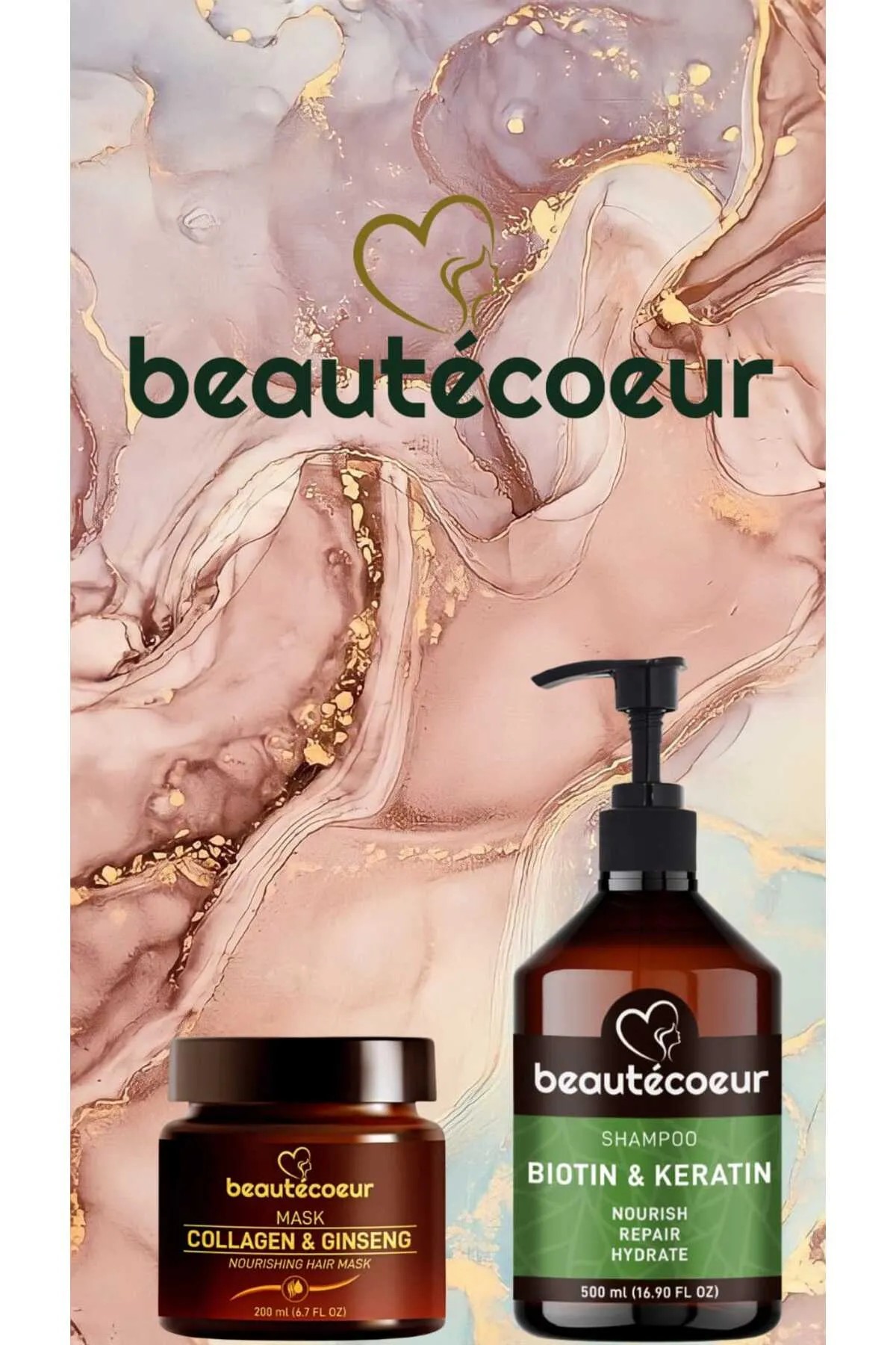 Biotin Keratin Şampuan & Saç Maskesi Seti