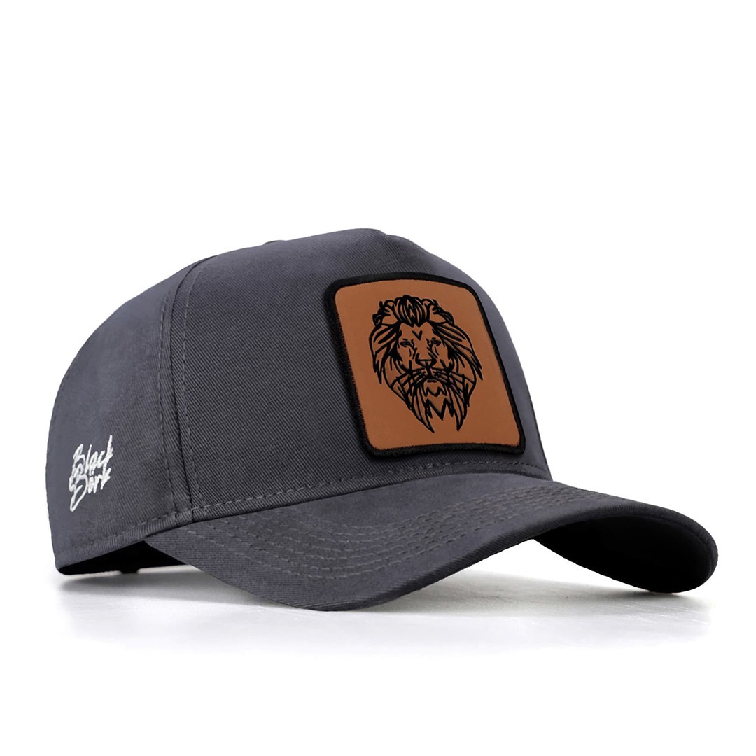 Antrasit Şapka (Cap) - Aslan - 13 Kod Logolu
