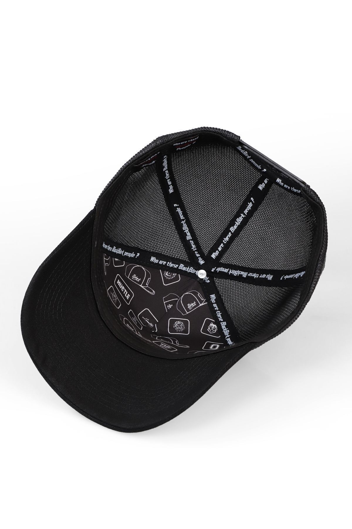 It's Not A Game Logolu Siyah-Antrasit Trucker Şapka