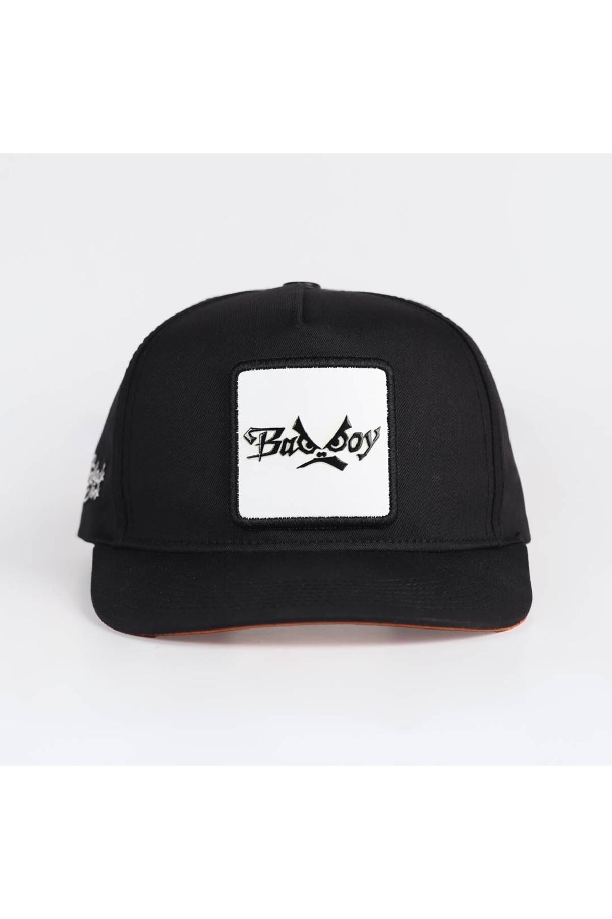 Bad Boy Logolu Siyah Hip Hop Şapka