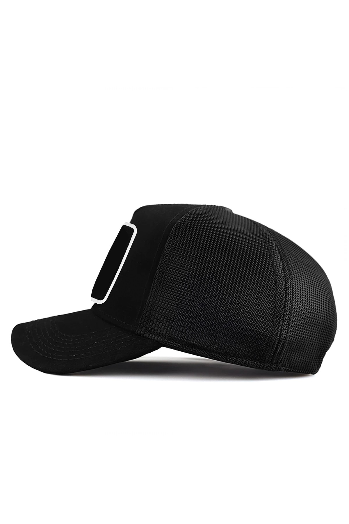 GTR Logolu Siyah Trucker Şapka