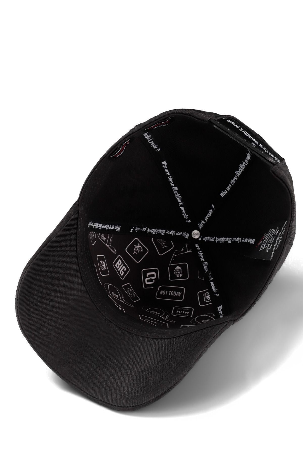 Cordura Boğa Logolu Siyah Trucker Şapka
