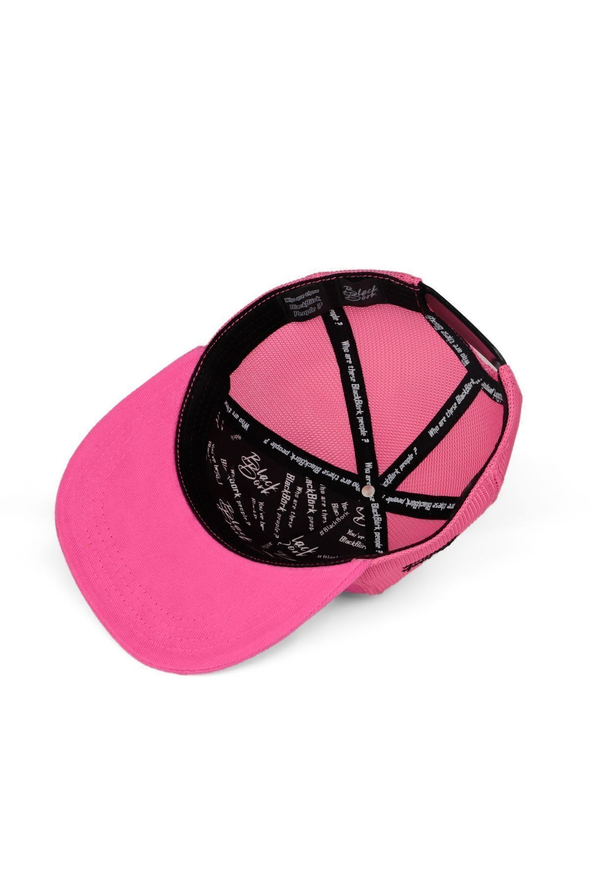 Hip Hop Kids Bukalemun Logolu Pembe Çocuk Trucker Şapka