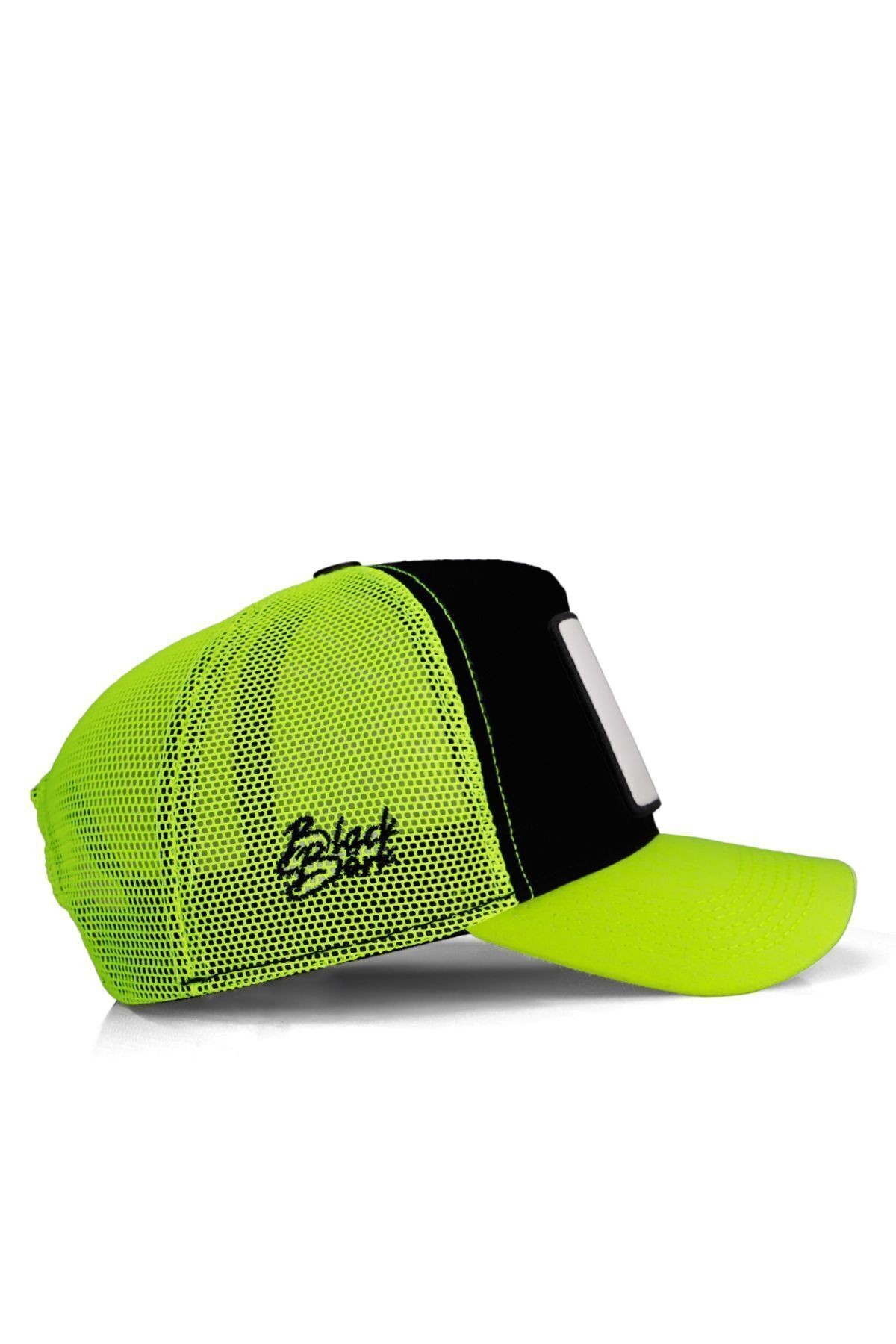 Panter Logolu Neon-Siyah Trucker Şapka