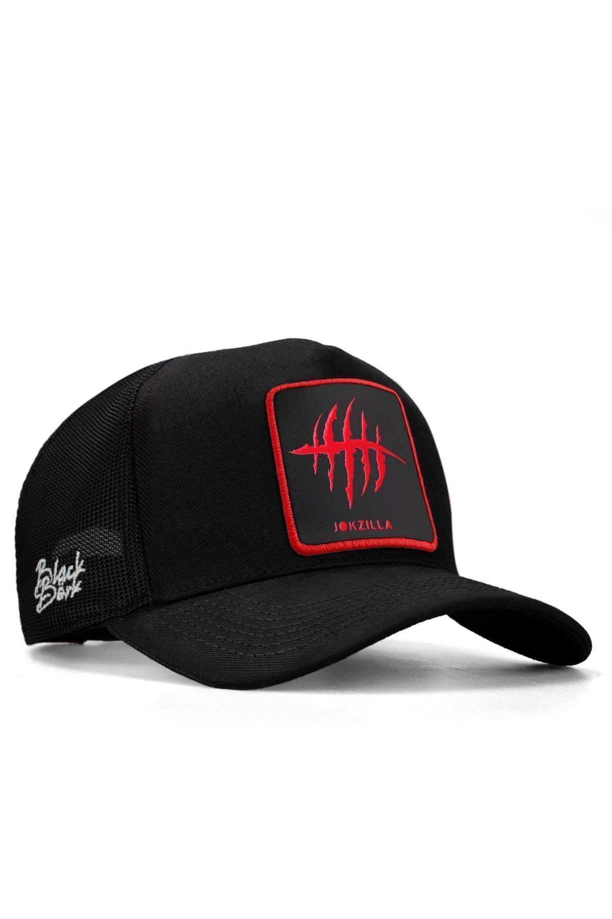Jokzilla Logolu Siyah Trucker Şapka