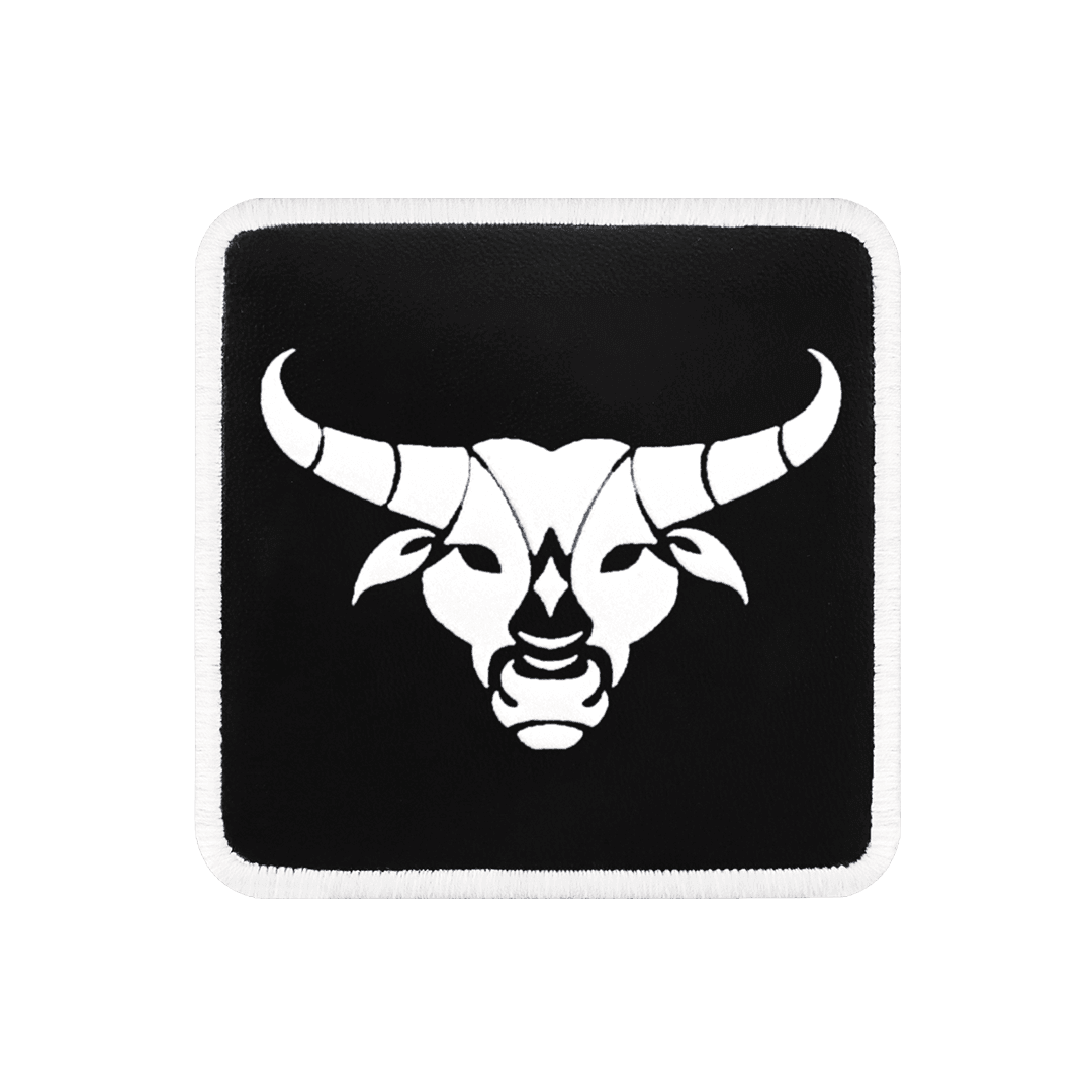 V1  Boğa Burcu - 1 Kod Logolu Unisex Siyah Bench (Patch)