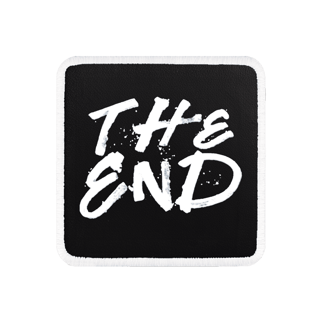 V1 The End - 1 Kod Logolu Unisex Siyah-Beyaz Bench (Patch)