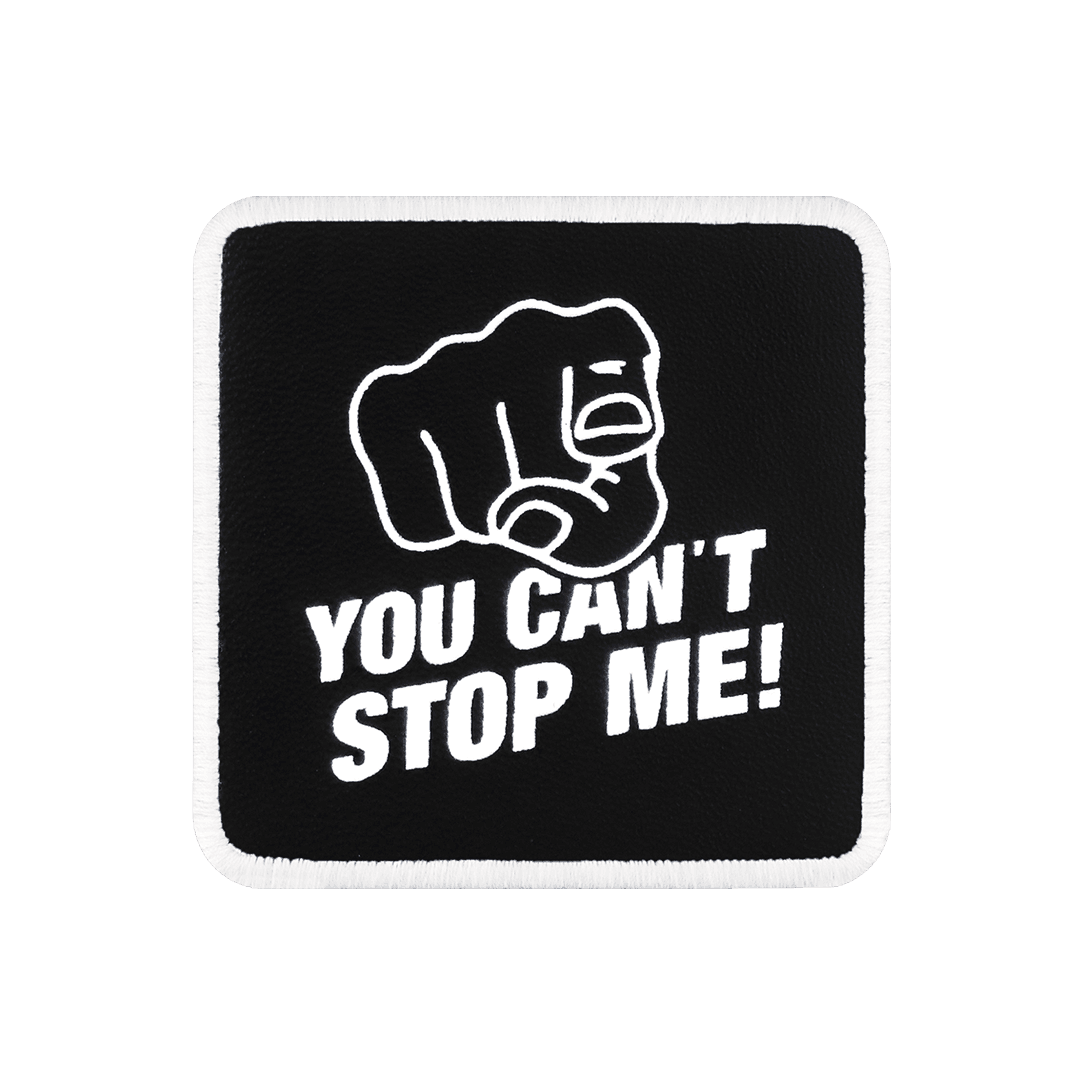 V1 You Can't Stop Me - 2sb Kod Logolu Siyah Bench (Patch)