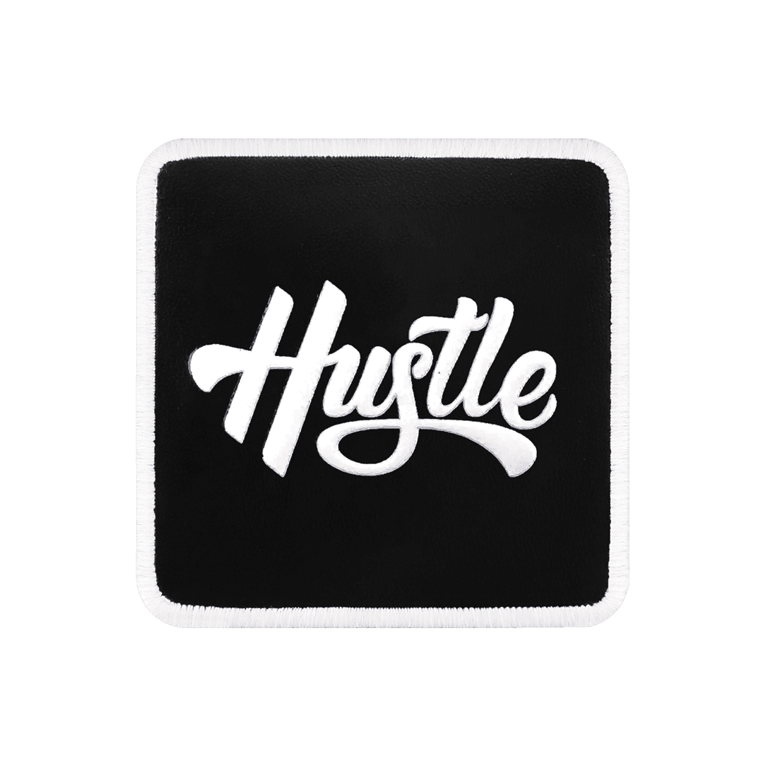 V1 Hustle - 1 Kod Logolu Siyah Bench (Patch)