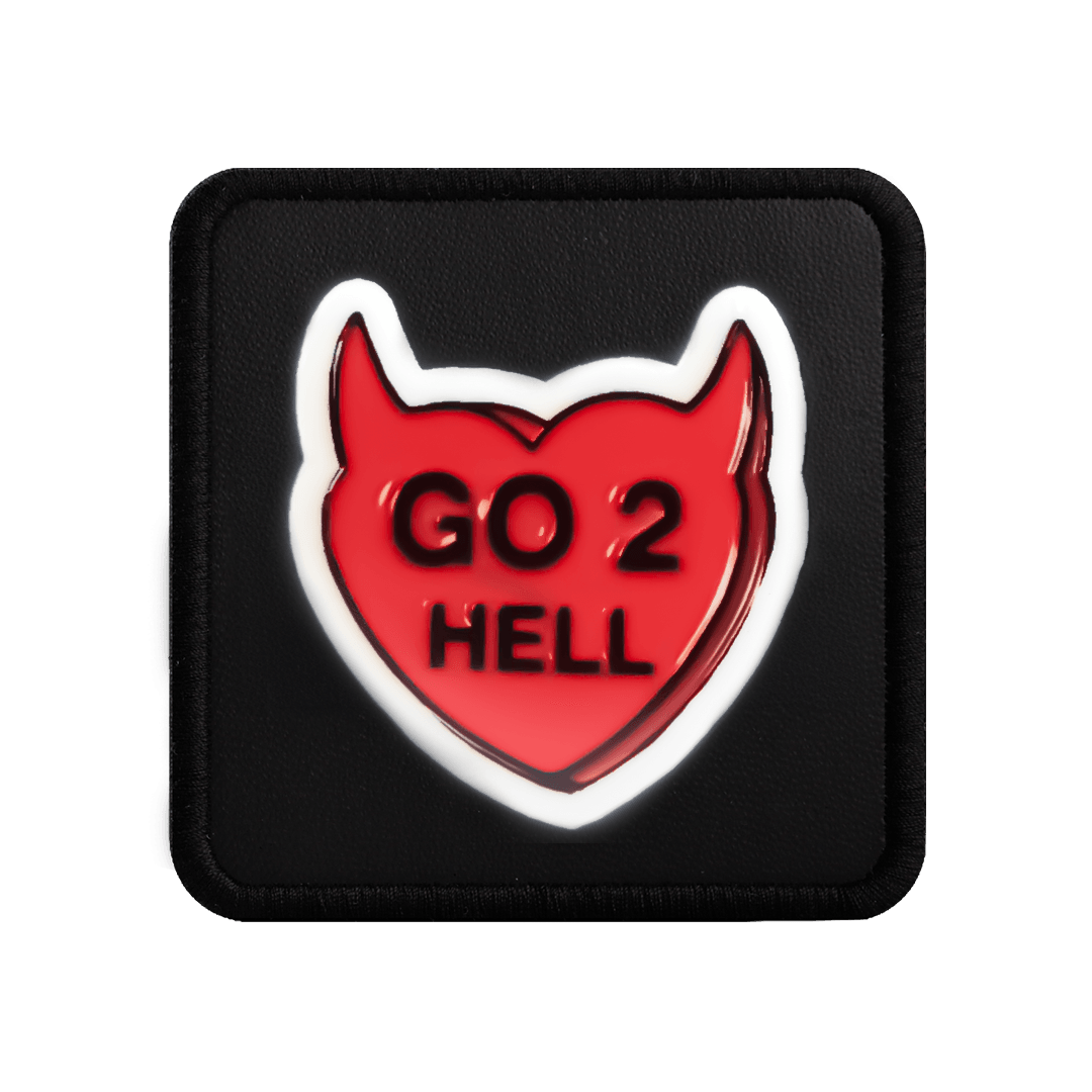 V1 Go Hell - 1 Kod Logolu Unisex Siyah Bench (Patch)