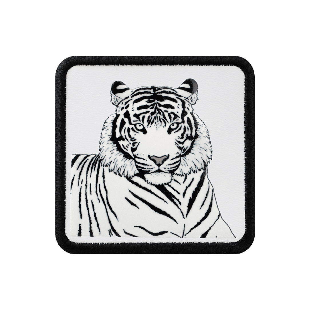 V1 Bengal Kaplan - 1bs Kod Logolu Unisex Beyaz Bench (Patch)