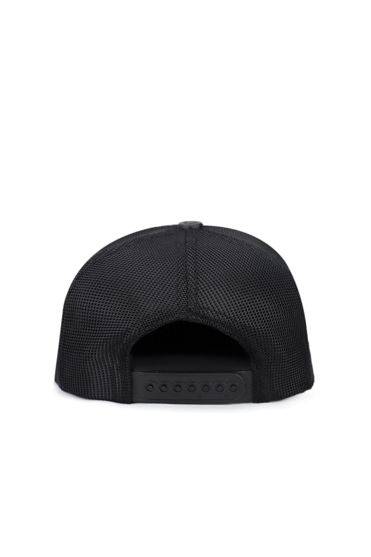Hip Hop Kids Duckside Logolu Siyah Çocuk Trucker Şapka