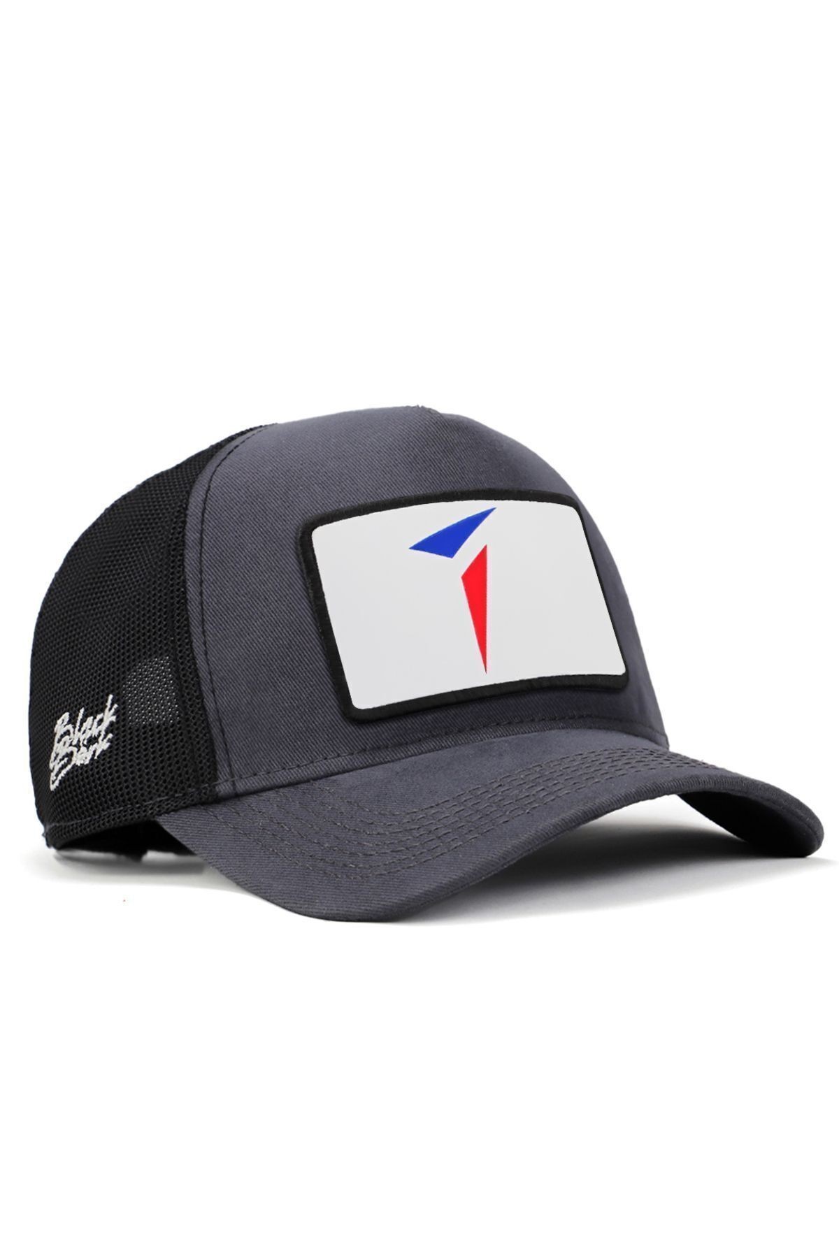 Ikon - 1 Kaan Lisanlı Antrasit-Siyah Trucker Şapka