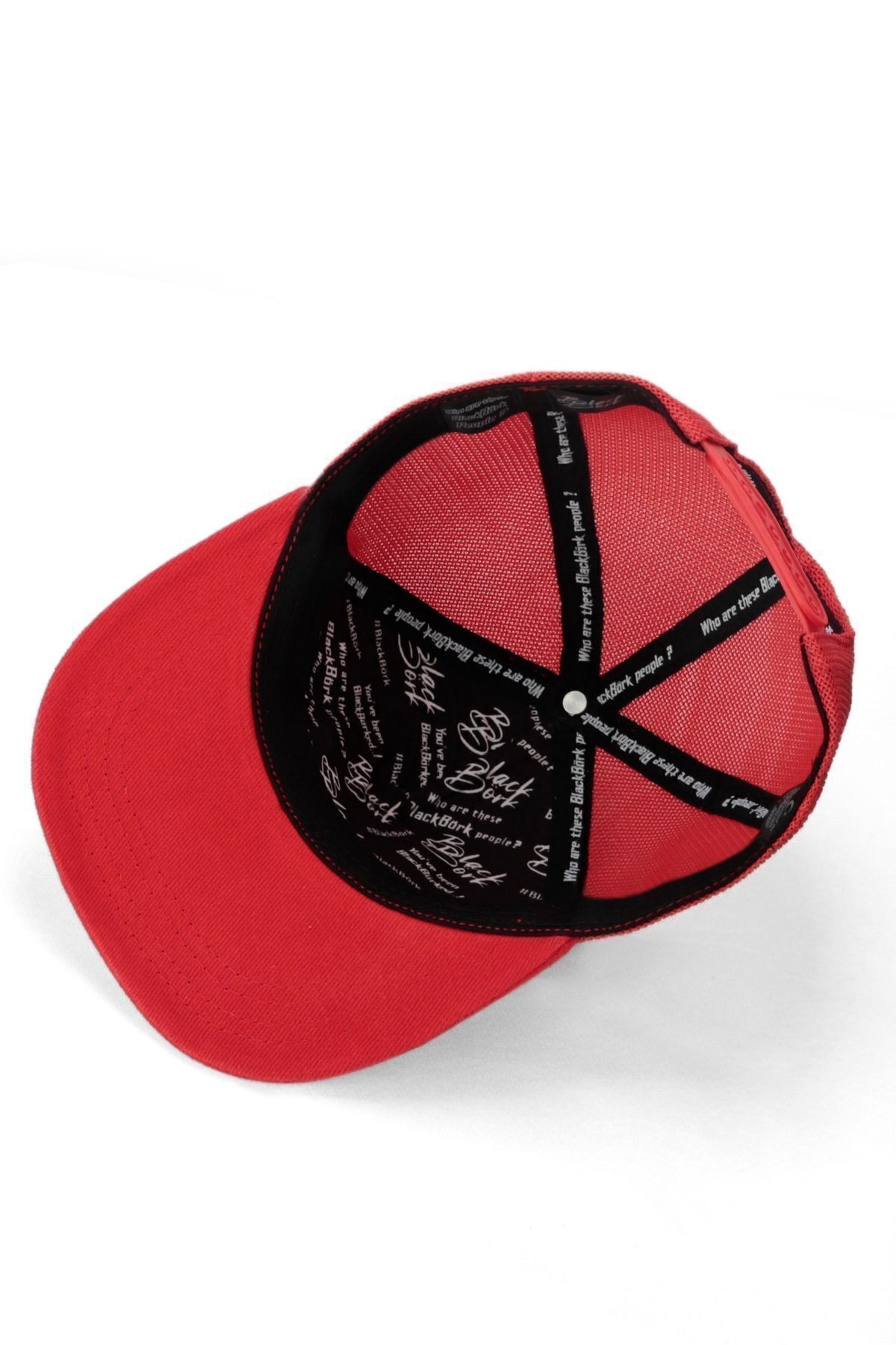 Hip Hop Kids Ayı Logolu Kırmızı Çocuk Trucker Şapka