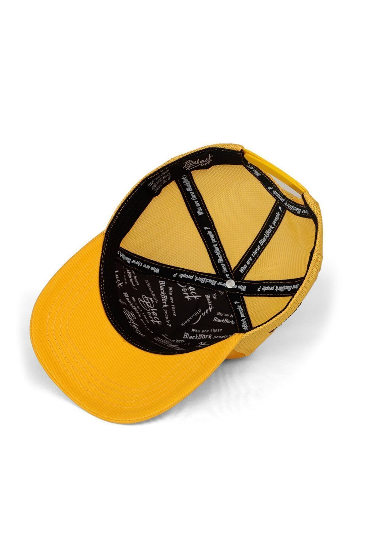 Hip Hop Kids Ayı Logolu Sarı Çocuk Trucker Şapka