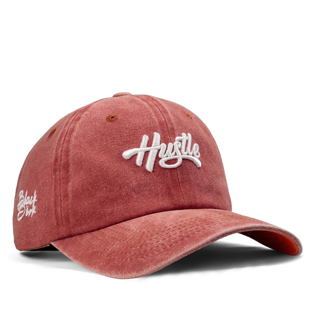 Vintage Turuncu Şapka (Cap) - Hustle