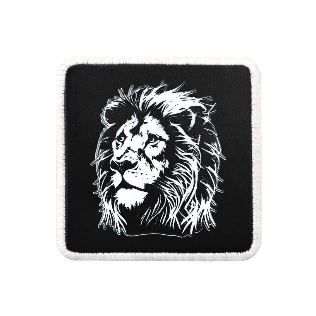 V1 Beyaz Aslan - 7SB Kod Logolu Unisex Siyah-Beyaz Bench (Patch)