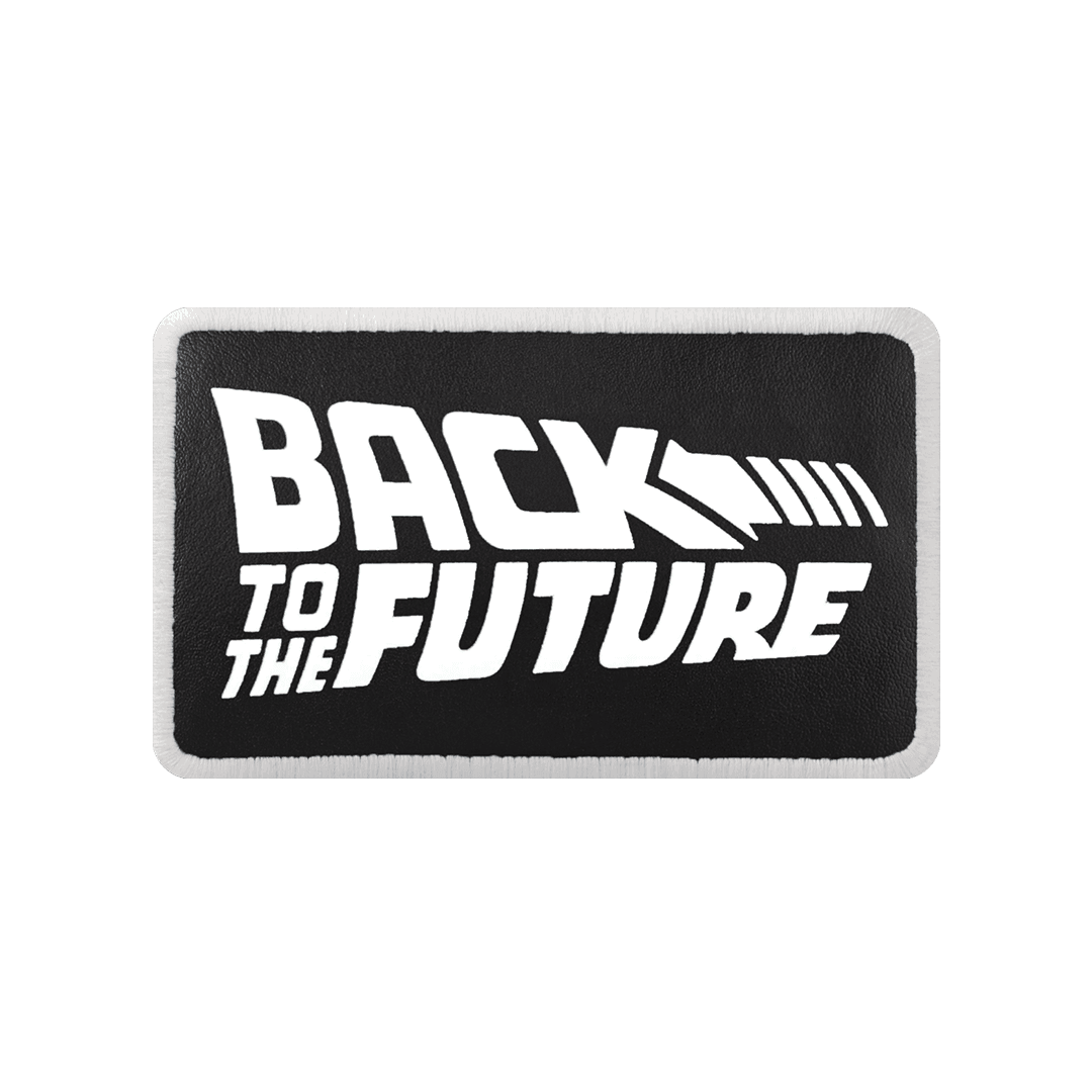 V2  Back To The Future - 2sb Kod Logolu Unisex Siyah Bench (Patch)