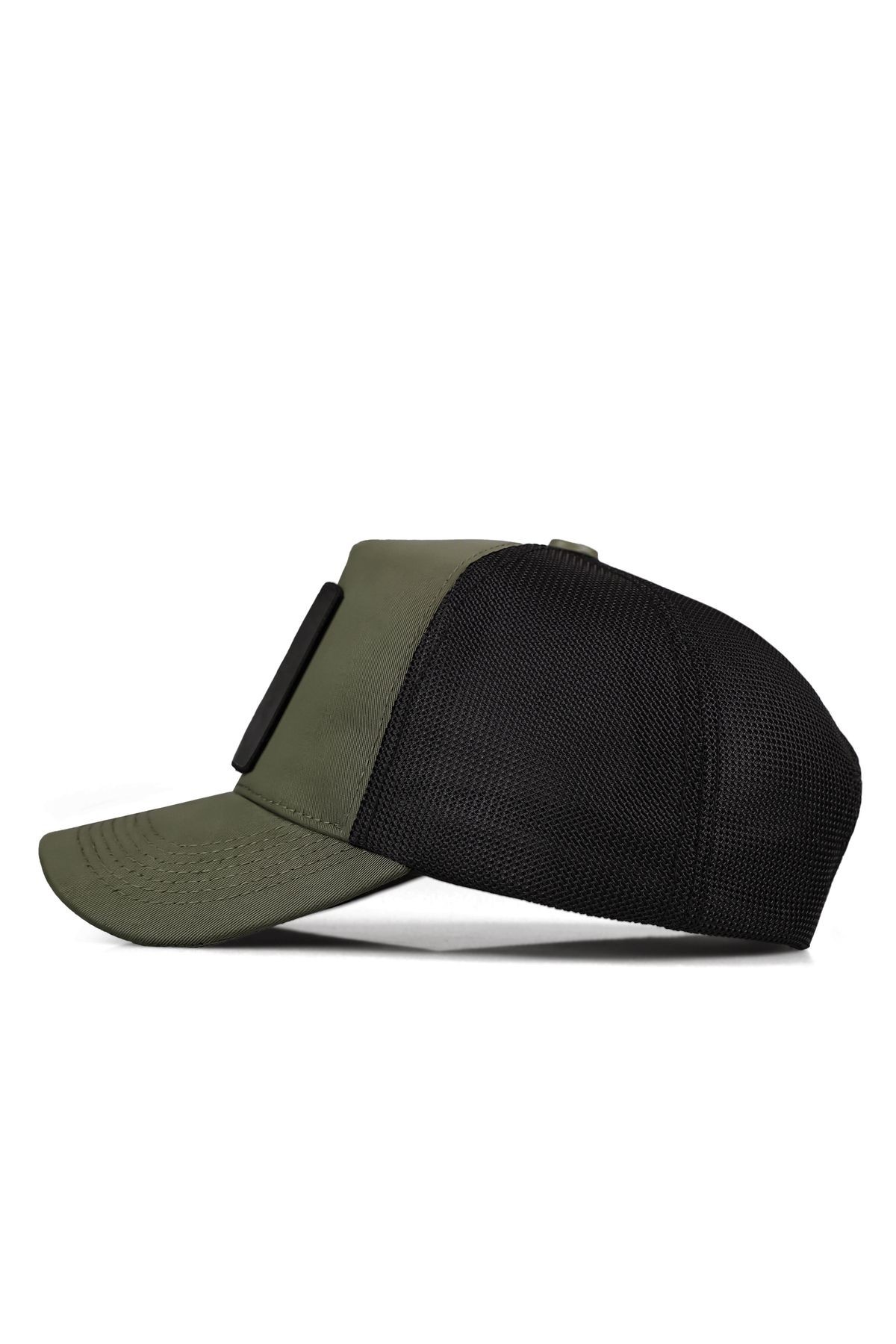 Tomorrow is another day Logolu Haki-Siyah Trucker Şapka