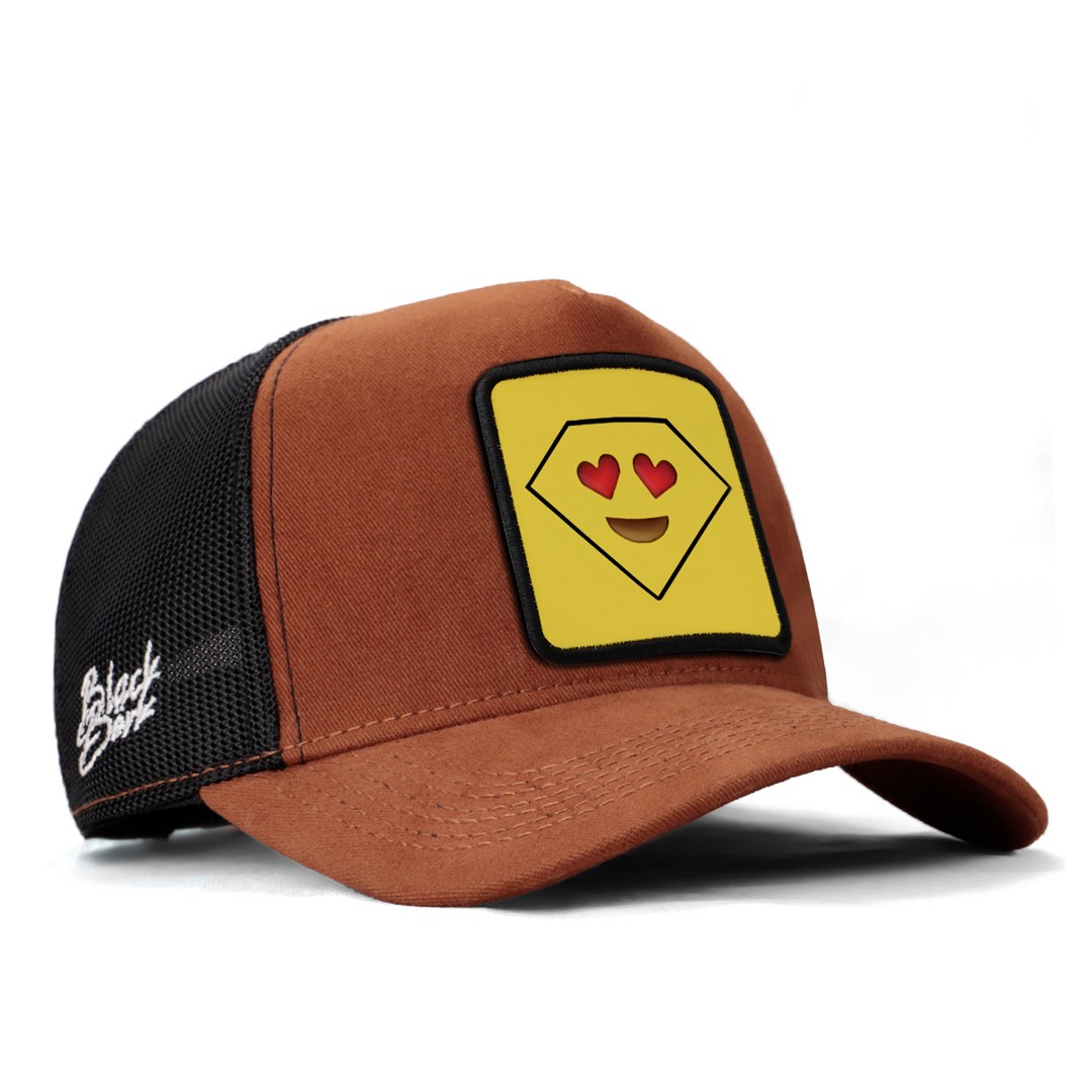 Fashion Camel-Siyah Şapka (Cap) - F - 19 Kod Logolu