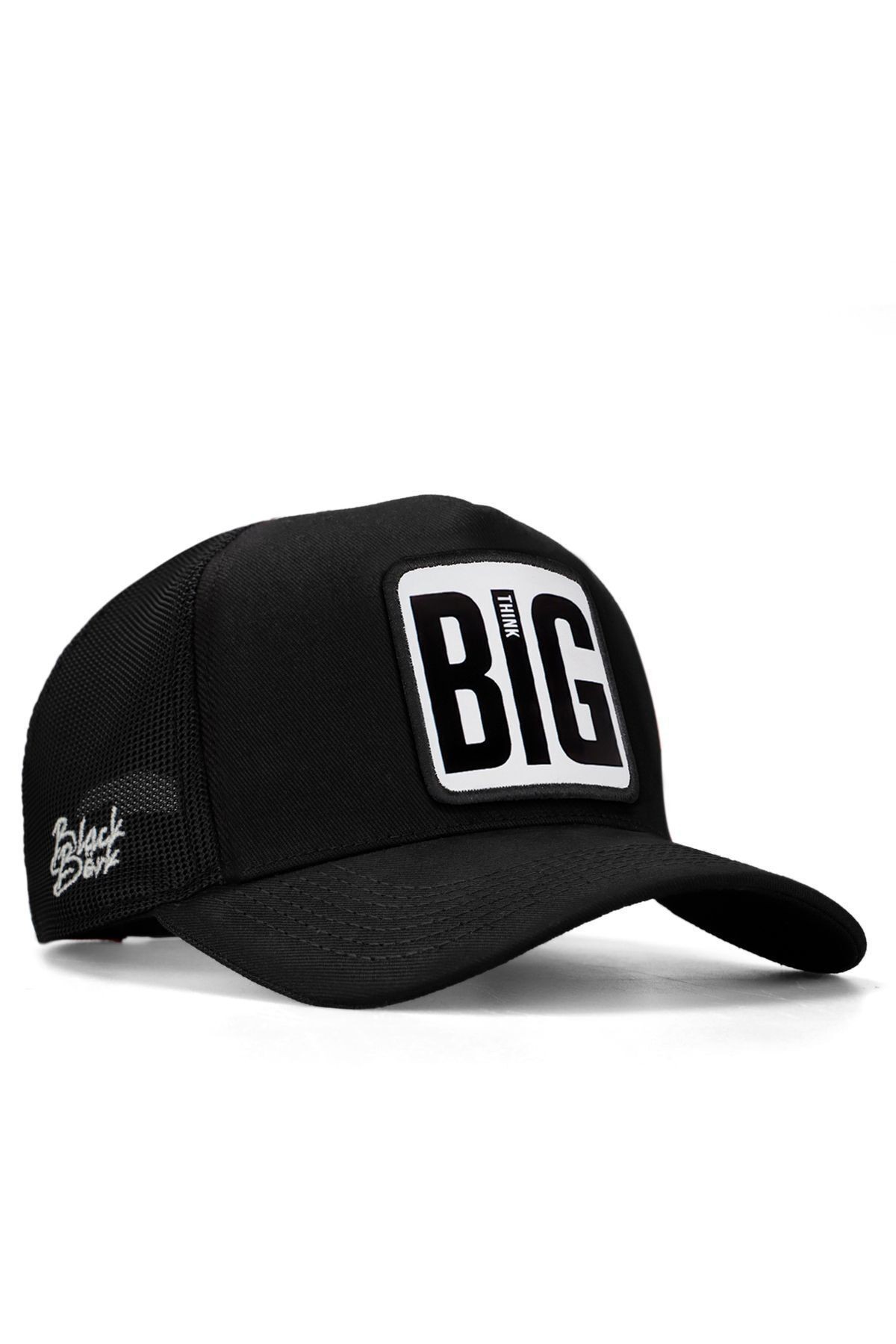 Big Think Logolu Siyah Trucker Şapka