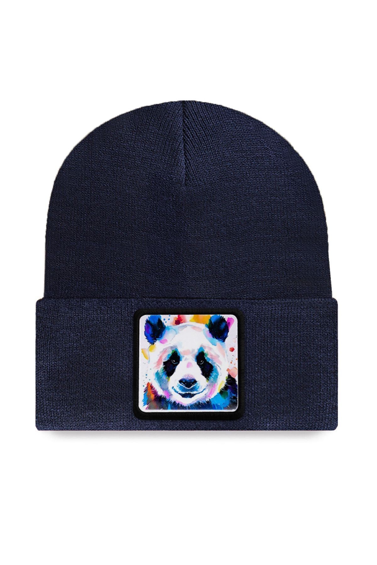 Panda Logolu Lacivert Bere